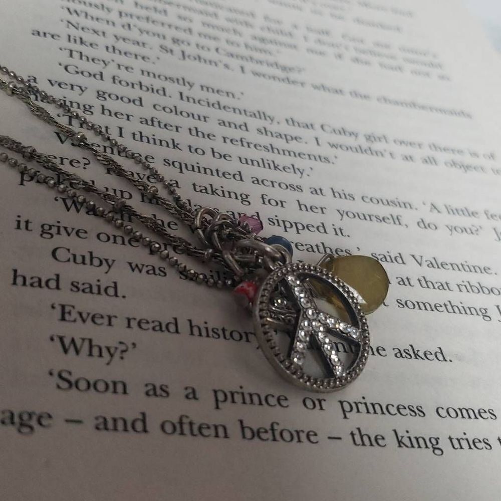 AEO Peace Charm Necklace